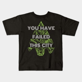 You Have Failed This City - Green Arrow Kids T-Shirt